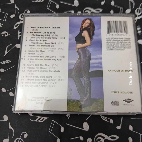 Shania Twain - Come On Over - 16 Songs - 1997 CD - Picture 3 of 4